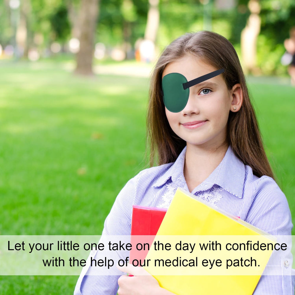 Two-pack of THSIREE green eye patches