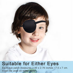 Eye patch usable on either eye (left or right)