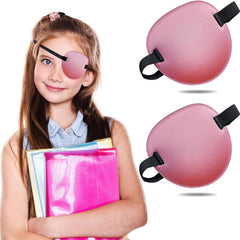 Front view of THSIREE pink eye patch