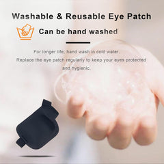 User wearing THSIREE right eye patch