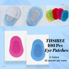 Red THSIREE adhesive eye patch