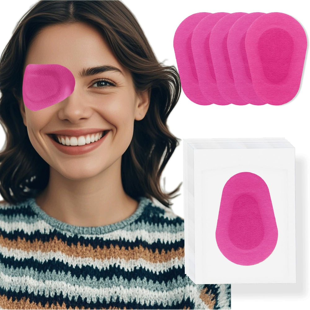 Front view of THSIREE 20-piece rose eye patches
