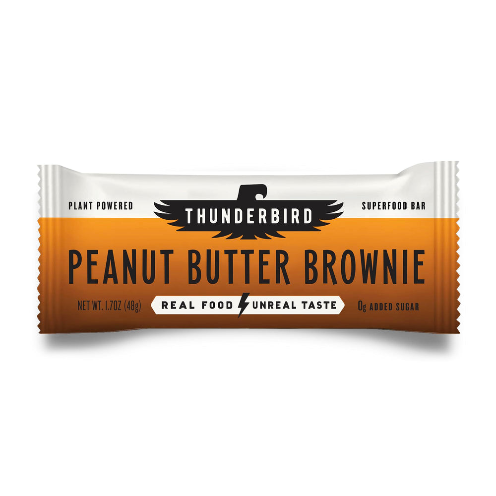 Thunderbird Bars Peanut Butter Brownie flavor – 12 count, 1.7 oz each