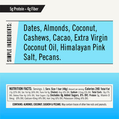 Thunderbird Real Food Bars bar unwrapped showing chocolate coconut