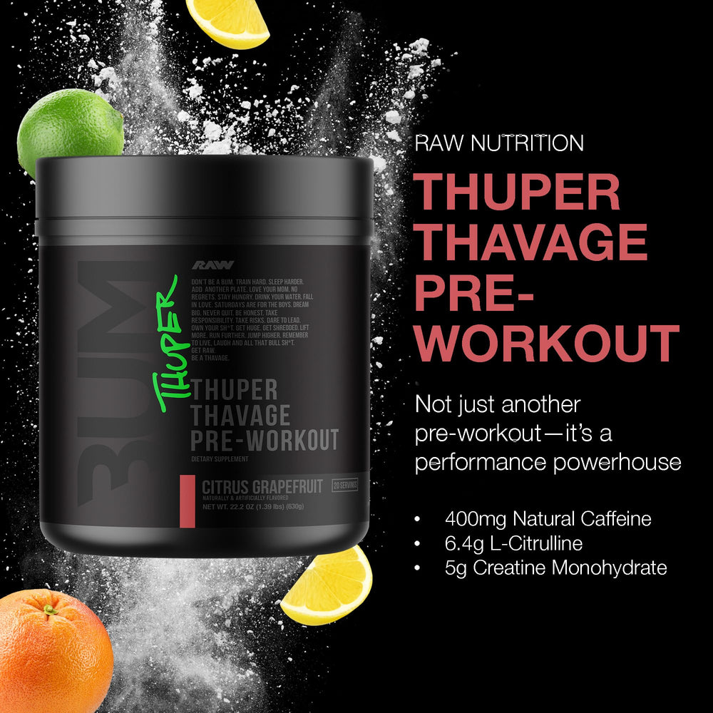 Thuper Thavage Citrus Grapefruit flavor front view