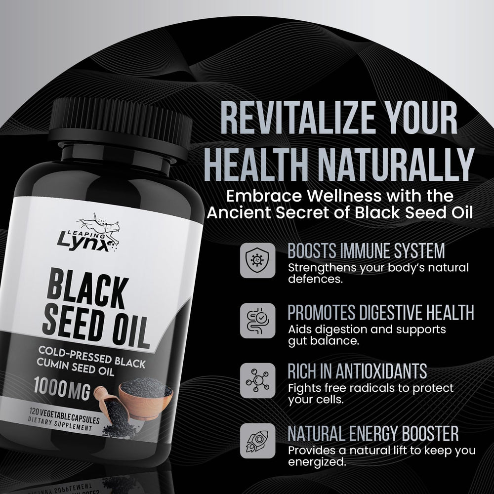 Capsule close-up highlighting thymoquinone