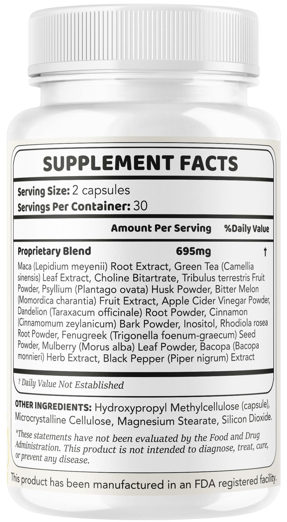 ThyraFemme Balance label - new advanced formula