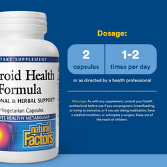 Close-up of Thyroid Health Formula capsules