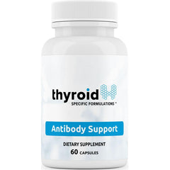 Thyroid Specific Formulations front bottle view showing product benefits
