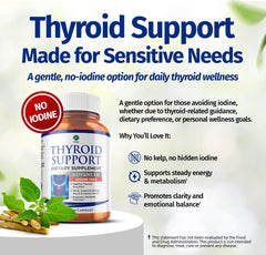 L-Tyrosine and Ashwagandha ingredients for thyroid support