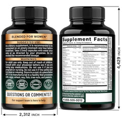 Ingredients highlight: 21-in-1 thyroid complex with zinc and iodine