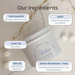 Reusable aluminum tin packaging for Tidalove Mouthwash Tablets