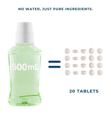 Fresh breath result after using Tidalove Mouthwash Tablets