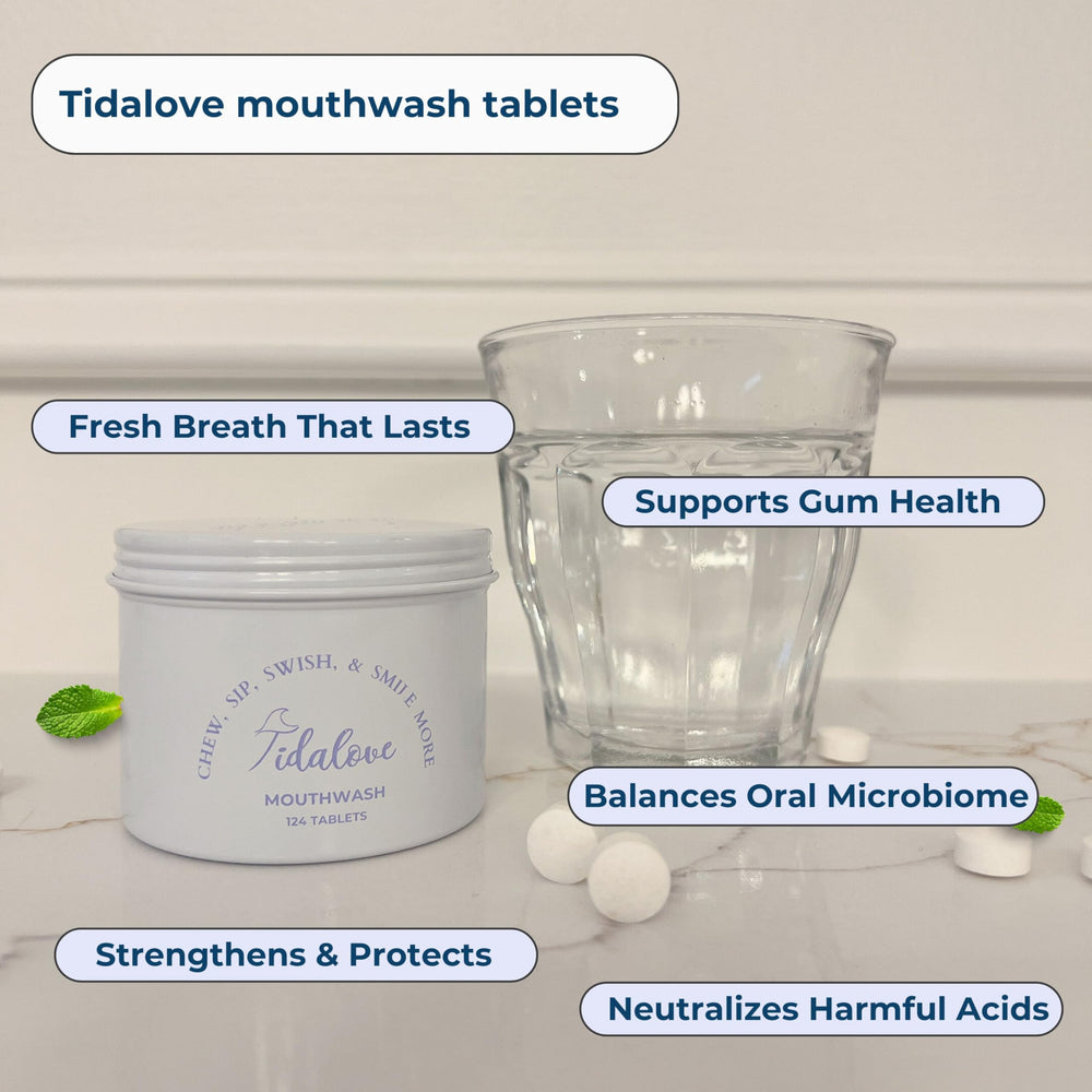 Green tea and natural ingredients in Tidalove formula