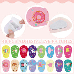 Eye patches for kids suitable for play and sun protection