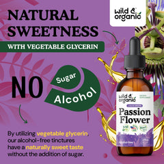 Dropper dispensing passionflower tincture