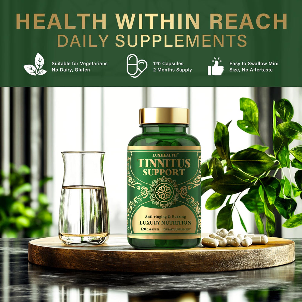 Product packaging and display for Tinnitus Relief