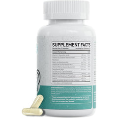 Back of bottle showing dosage directions