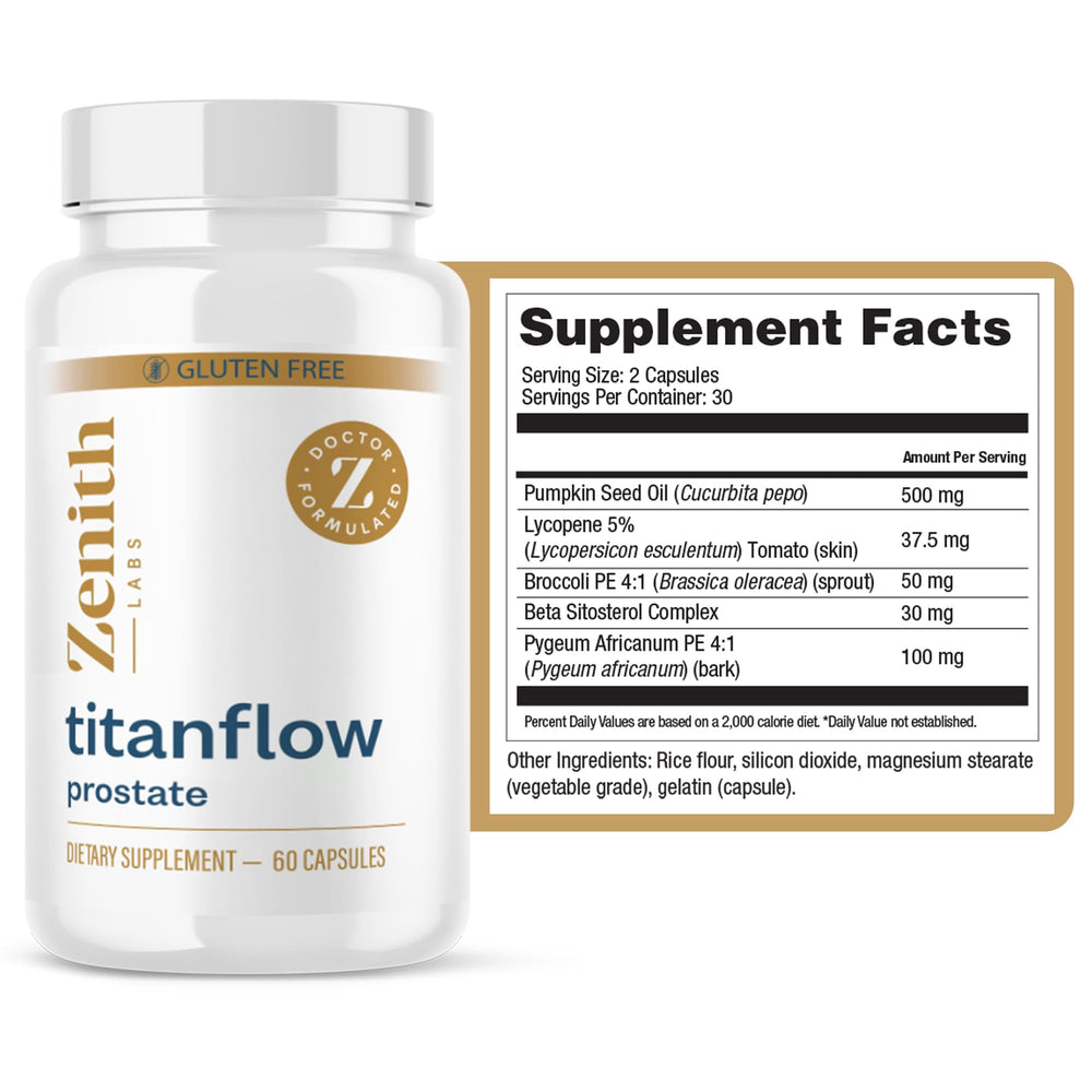 TitanFlow urinary health support illustration