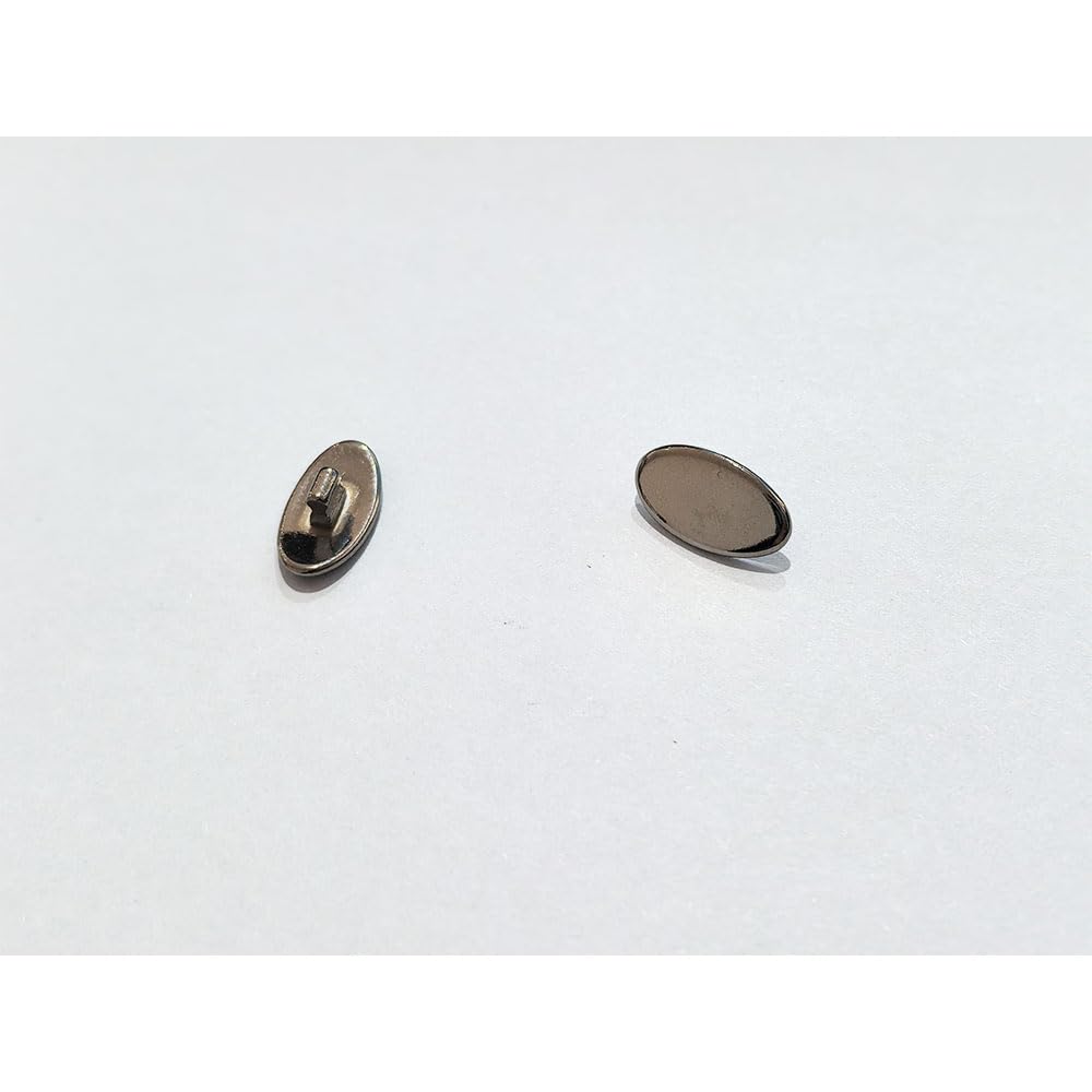 Glasses with installed titanium nose pads - ergonomic fit