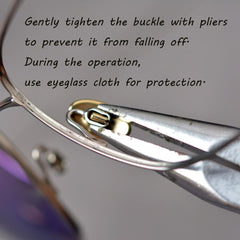 Repair kit with titanium nose pads