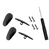 Titanium screw-in nose pads 14x7mm for Oakley, Prada and Tom Ford eyewear