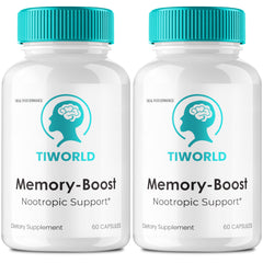 Front view of Tiworlde Memory Boost Capsules bottle