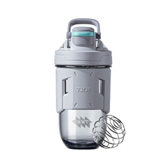 TKK Blender Shaker 24oz front view with sleek design and portable handle.