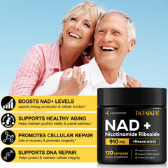 NAD boosting cellular energy and stamina