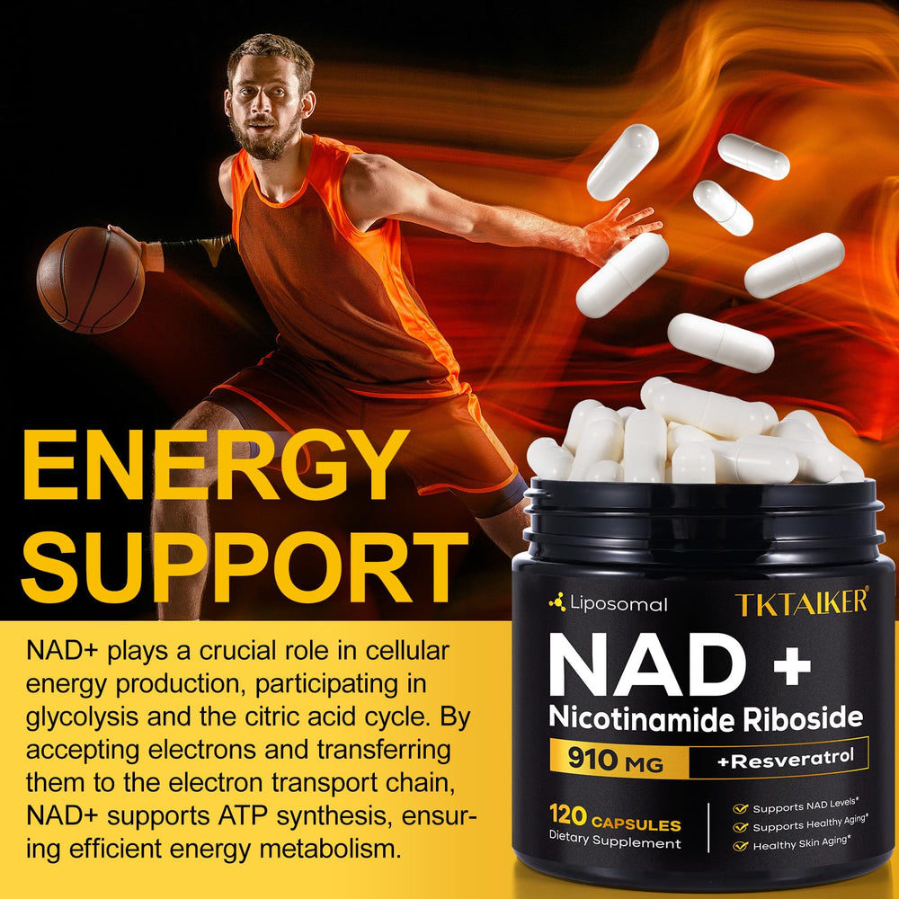 Ingredients: Nicotinamide Riboside, Resveratrol, Quercetin