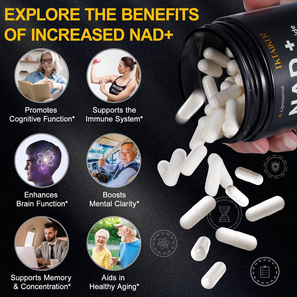 NAD support for mental focus