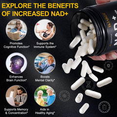 NAD support for mental focus