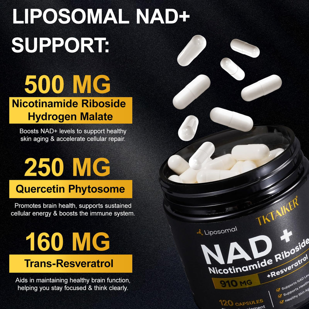 Resveratrol and Quercetin in NAD supplement