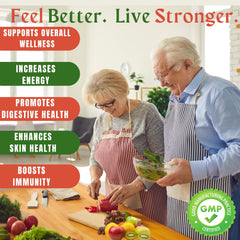 Two bottles of TM NATURALS Fruit & Veggies – 90 count each