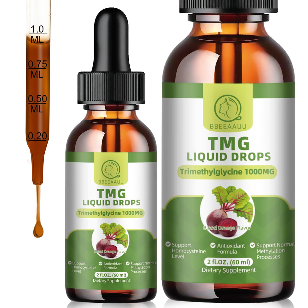Two-pack TMG supplements packaging