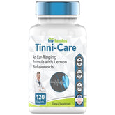 Bottle of Tnvitamins Tinni-Care Lemon Bioflavonoid supplement with 120 caplets