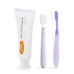 Main image of Toddler Tongue Scraper and Training Toothbrush Kit