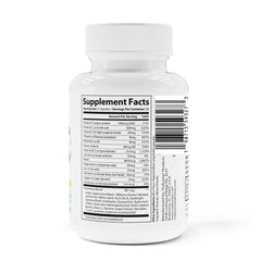 Graphic of TODICAMP macular health ingredients including lutein, zeaxanthin, lycopene and bilberry