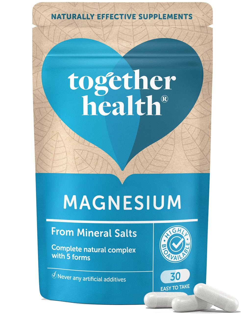 Together Health Marine Magnesium bottle – 30 capsules