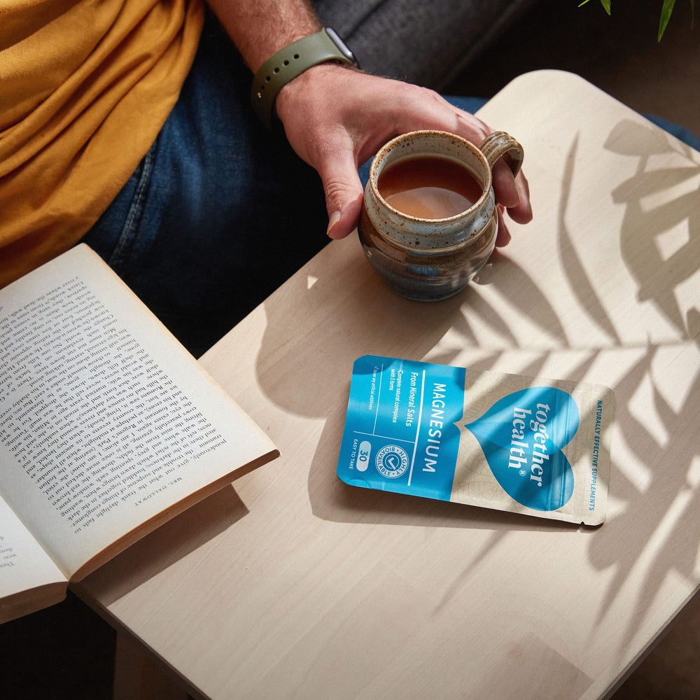 Product shot: Together Health Marine Magnesium 30 capsule pack