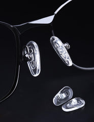 Soft silicone screw-in nose pads with screws for Oakley frames