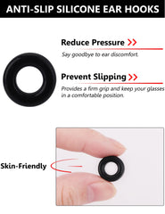 Universal fit for most eyeglasses sunglasses and readers