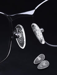 Clear 15mm silicone nose pads