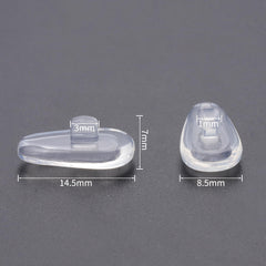 Tolaxy nose pads for Contrail OO4147 and Contrail Ti OO6050