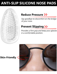 Packaging: Tolaxy nose pads set contains 20 pairs with tiny screws and screwdriver