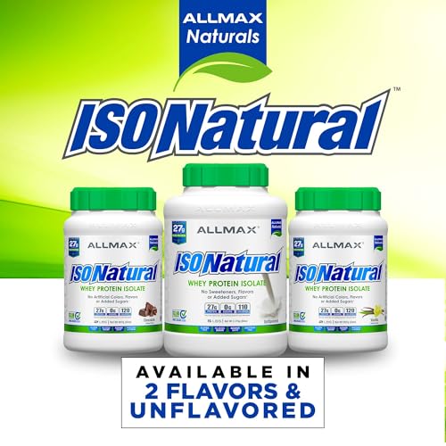 Tombow ALLMAX ISONATURAL vanilla nutrition facts panel for high-protein planning