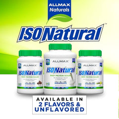 Tombow ALLMAX ISONATURAL vanilla nutrition facts panel for high-protein planning