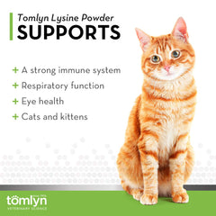 L-Lysine powder scoop for cats and kittens