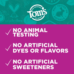 Back of tube showing ingredients and certifications
