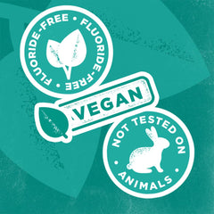 Donation message indicating 10% of profits to charities by Tom's of Maine